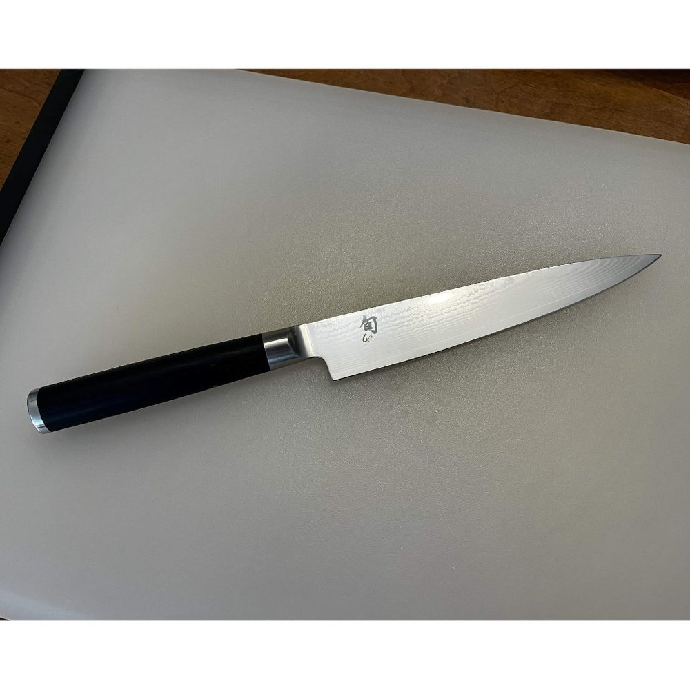 SHUN Classic 6" Utility Kitchen Knife (Japanese, Damascus)